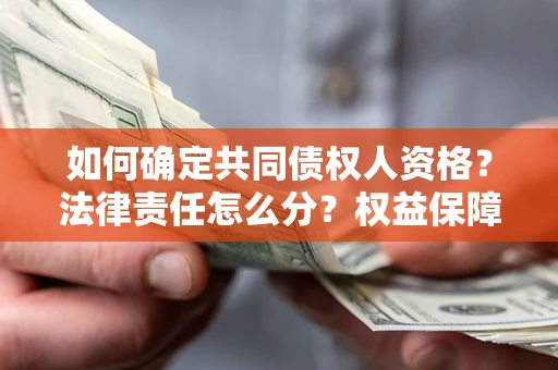 北京如何确定共同债权人资格？法律责任怎么分？权益保障技巧揭秘！