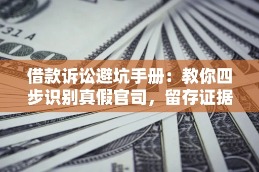 北京借款诉讼避坑手册：教你四步识别真假官司，留存证据不踩雷